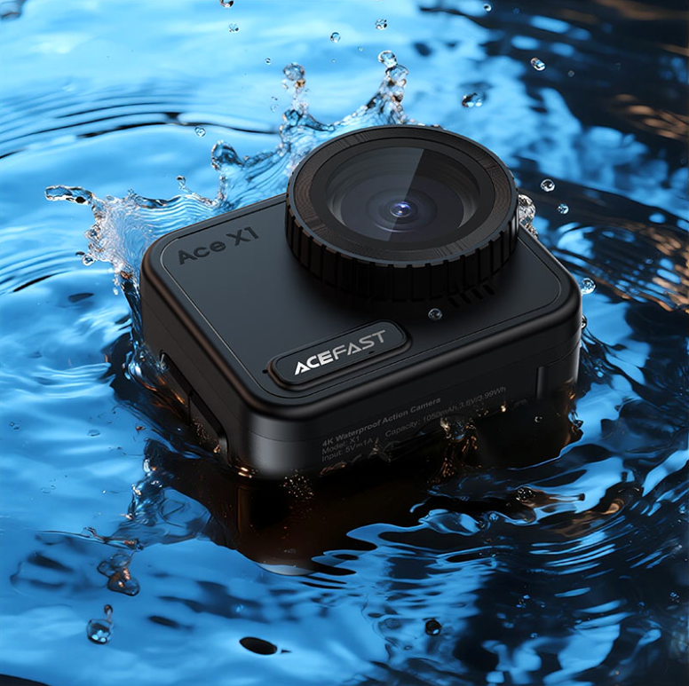Acefast Action Camera X1 4K - Black