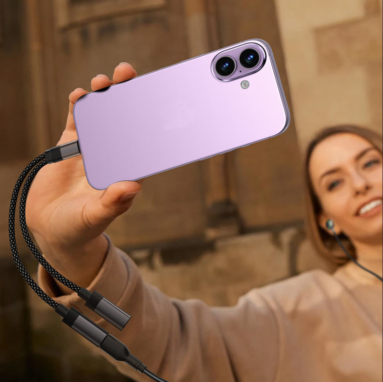 Acefast Adapter J14 USB-C to 2xUSB-C