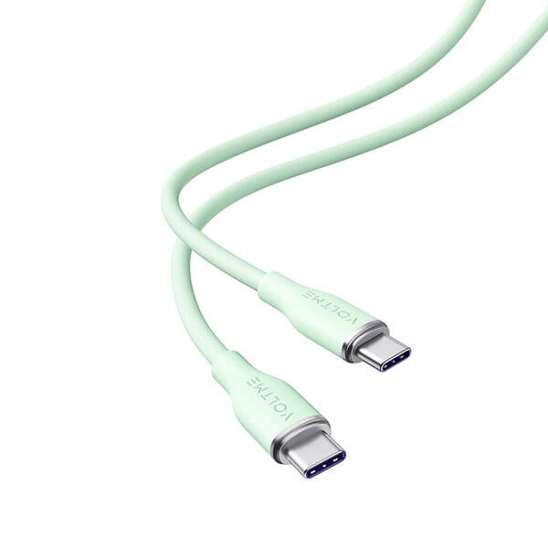 Voltme Powerlink Moss Liquid Silicon Cable Type C to Type C 5A 1M 100W Emarker