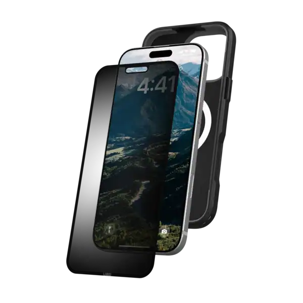 UAG iPhone 16 Pro Removable and Reusable Privacy Screen product photo