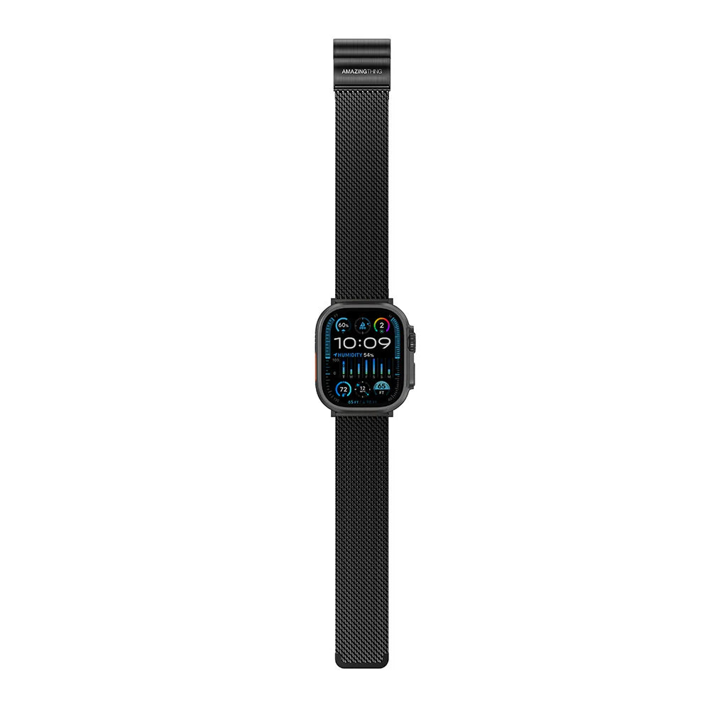 AmazingThing Titan Metal Band for Apple Watch 46mm - Blac additional product image