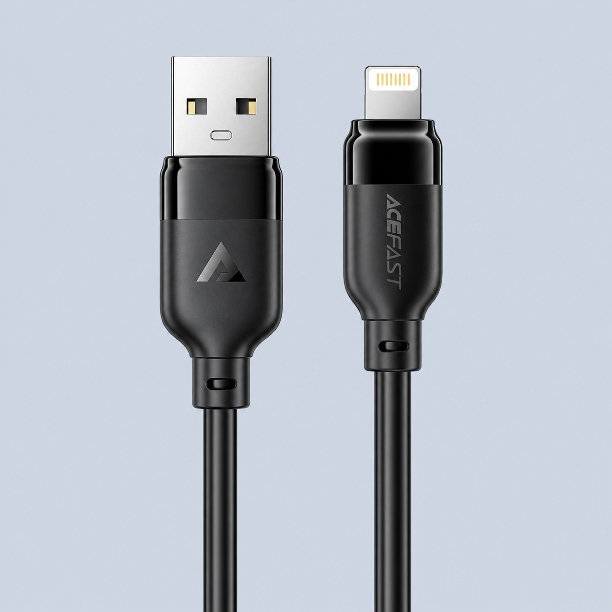 Acefast USB-A to Lightning Fast Charging Data Cable - Black
