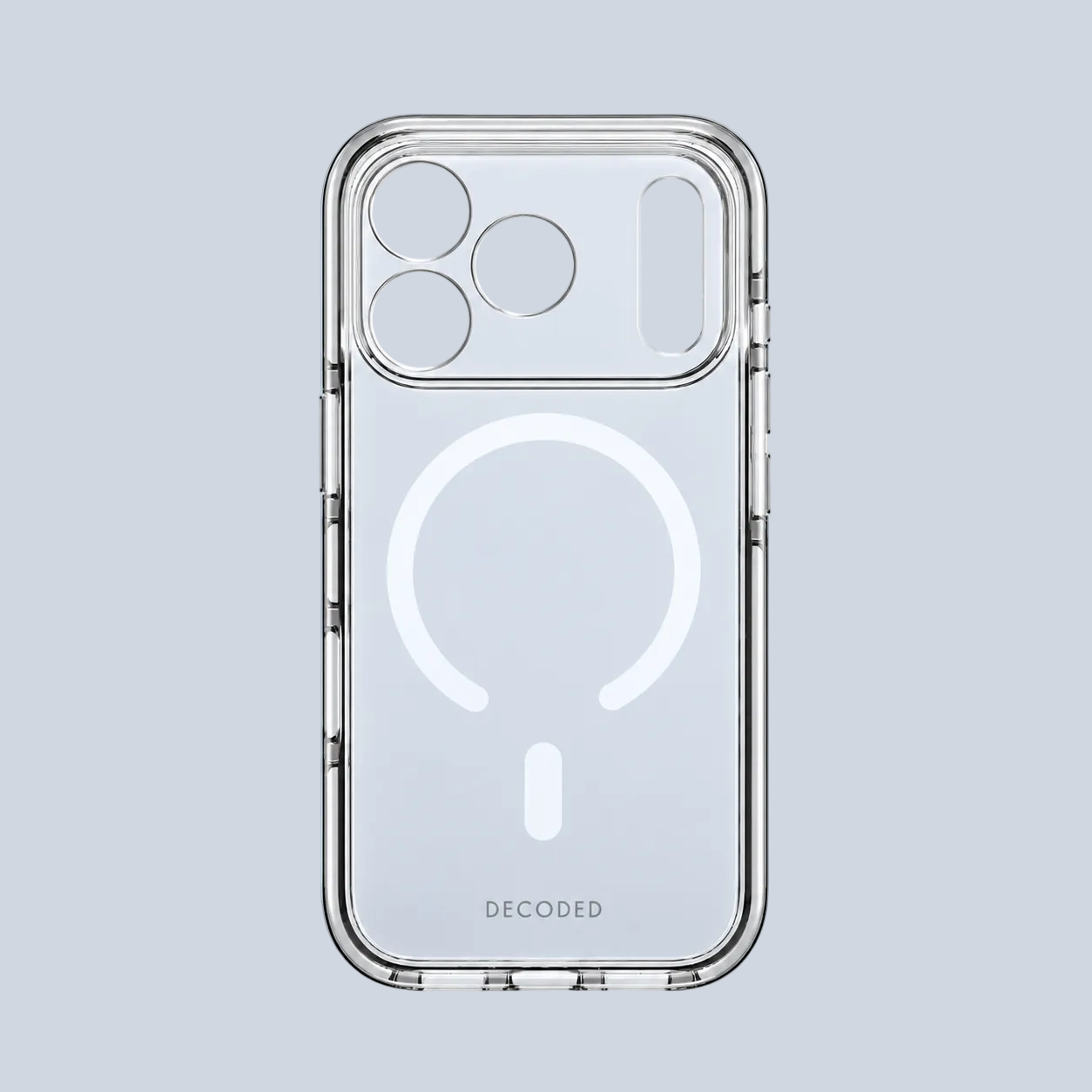 Decoded DropTec MagSafe Back Cover for iPhone 18 Pro Max / 17 Pro Max – Clear