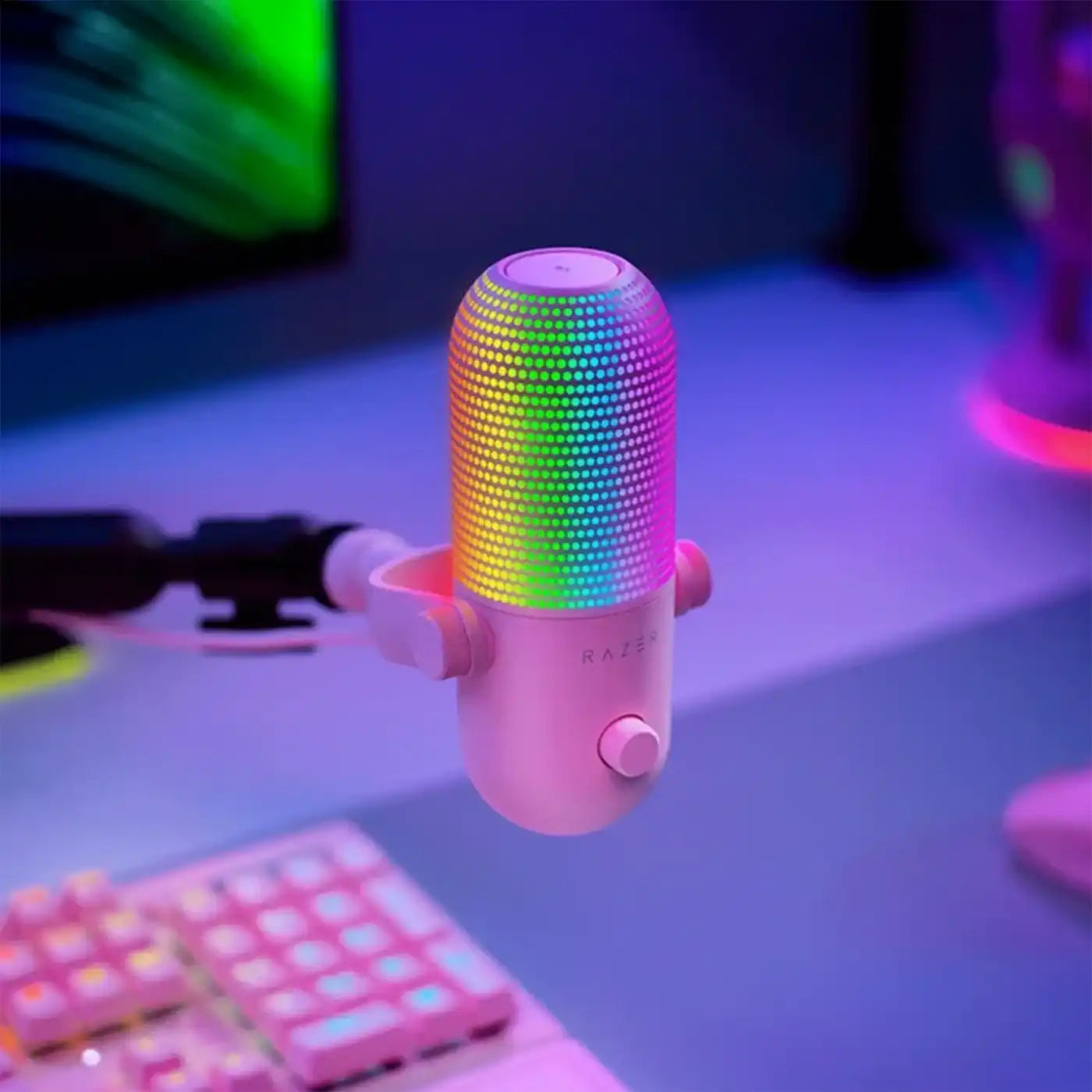 Razer Seiren V3 Chroma RGB USB Microphone Mic - Quartz additional product image