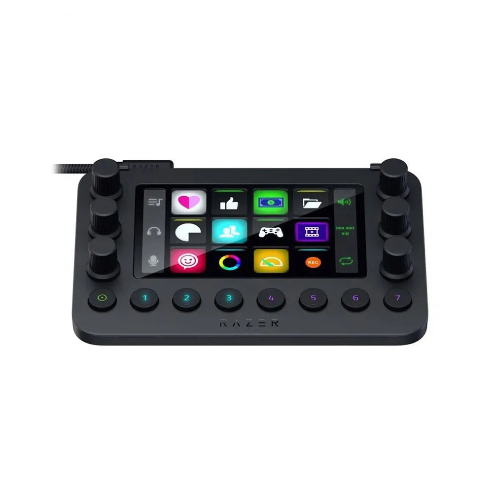 Razer Stream Controller, All-in-one Control Deck For Streaming - Black