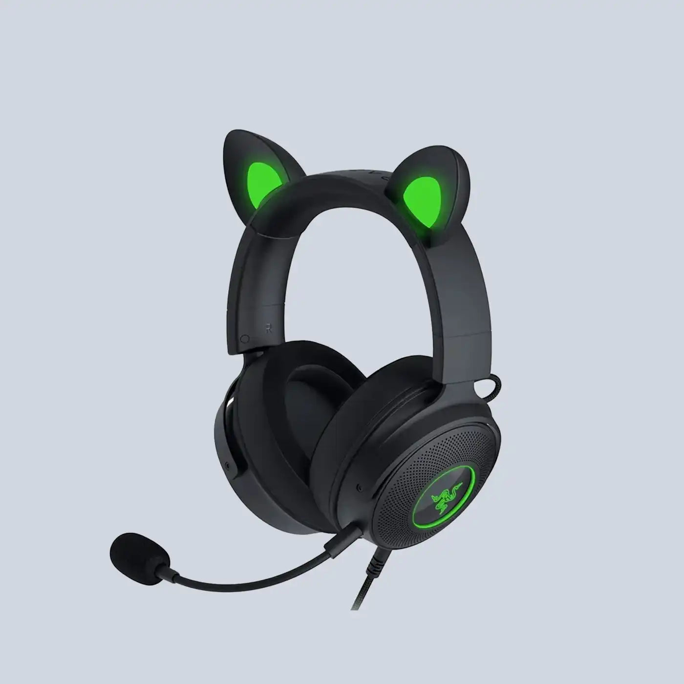 Razer Kraken Kitty V2 Pro Wired RGB Gaming Headset Interchangeable Ears - Black
