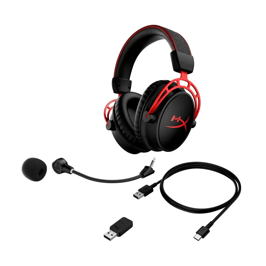 Hyperx Cloud Alpha Wireless Gaming Headset For Pc - Black &amp; Red