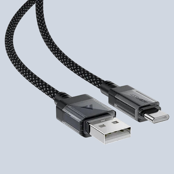 Acefast Charging Data Cable C12-04 USB-A to USB-C product photo