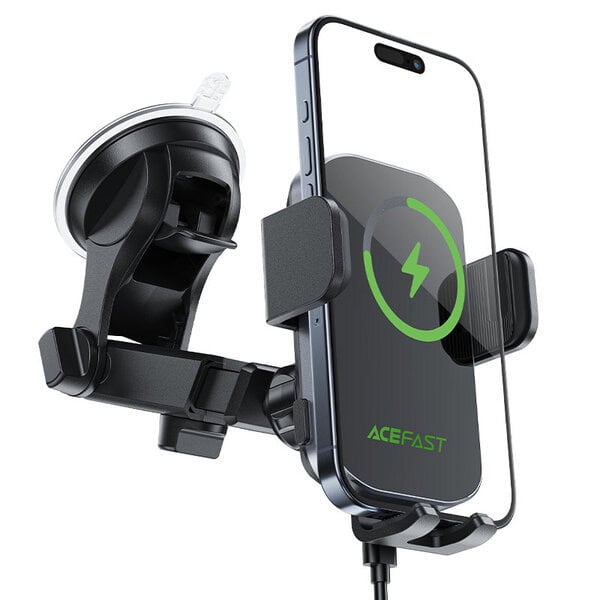 Acefast Fast Wireless Charger Car Holder D53 product photo