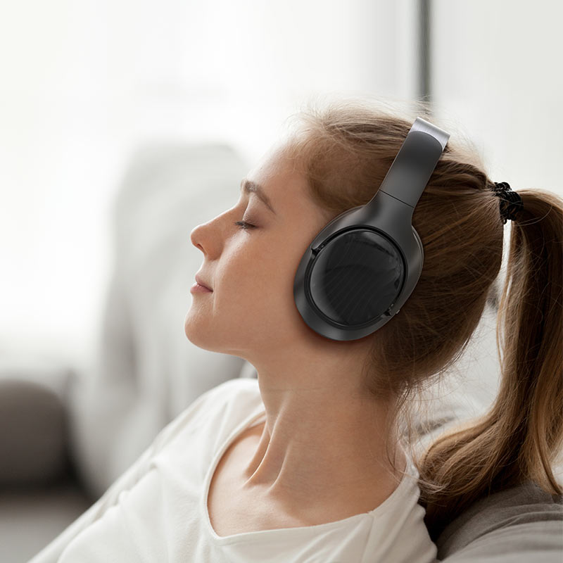 Acefast ANC Wireless Headset H5- Black additional product image