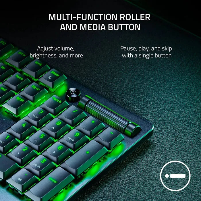 Razer Deathstalker V2 Wired Low Profile Optical Gaming Keyboard Linear Low Profile Optical Red Switch by – Price in Kuwait