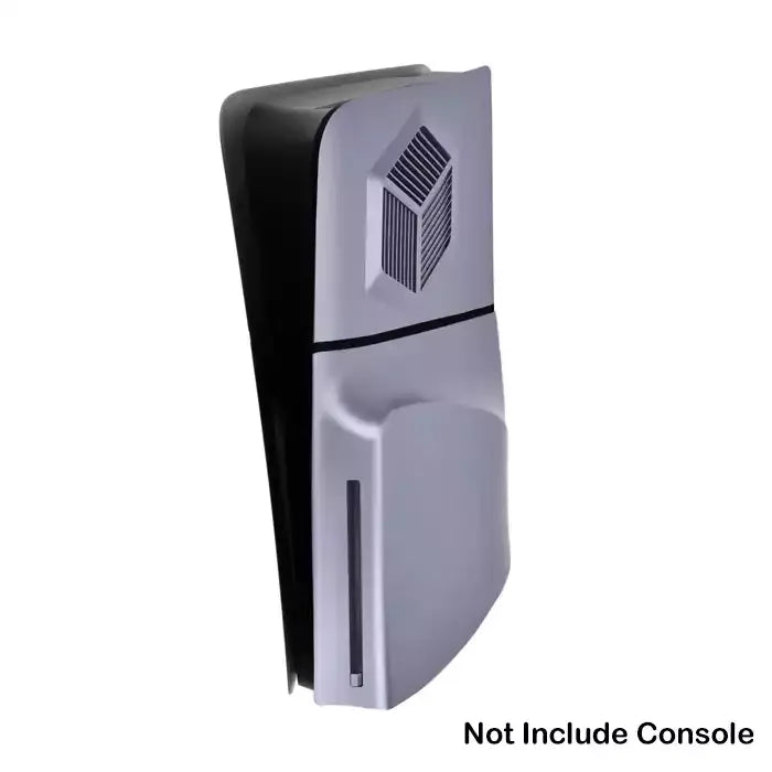 Replacement Faceplate for PS5 Console Slim Disk Version - Electroplated Silver