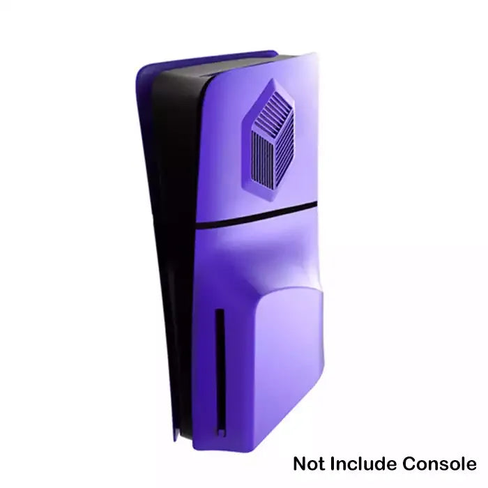 Replacement Faceplate for PS5 Console Slim Disk Version - Purple