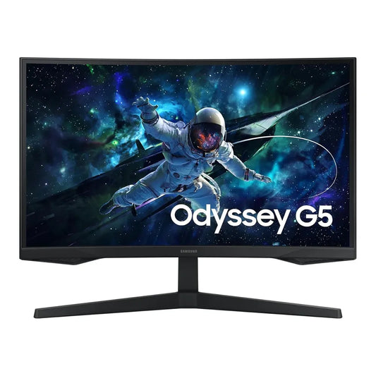 Samsung 27" Odyssey G5 G55c Qhd 165hz 1ms Curved Gaming Monitor LS27CG552EMXUE