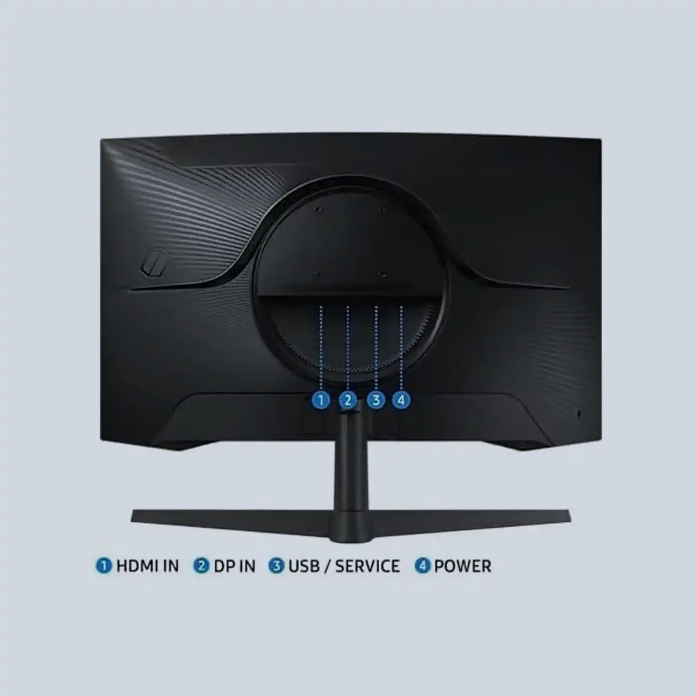Samsung 27" Odyssey G5 G55c Qhd 165hz 1ms Curved Gaming Monitor product image