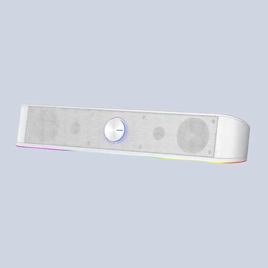 Gs560 Adiemus Rgb Gaming Speaker - White
