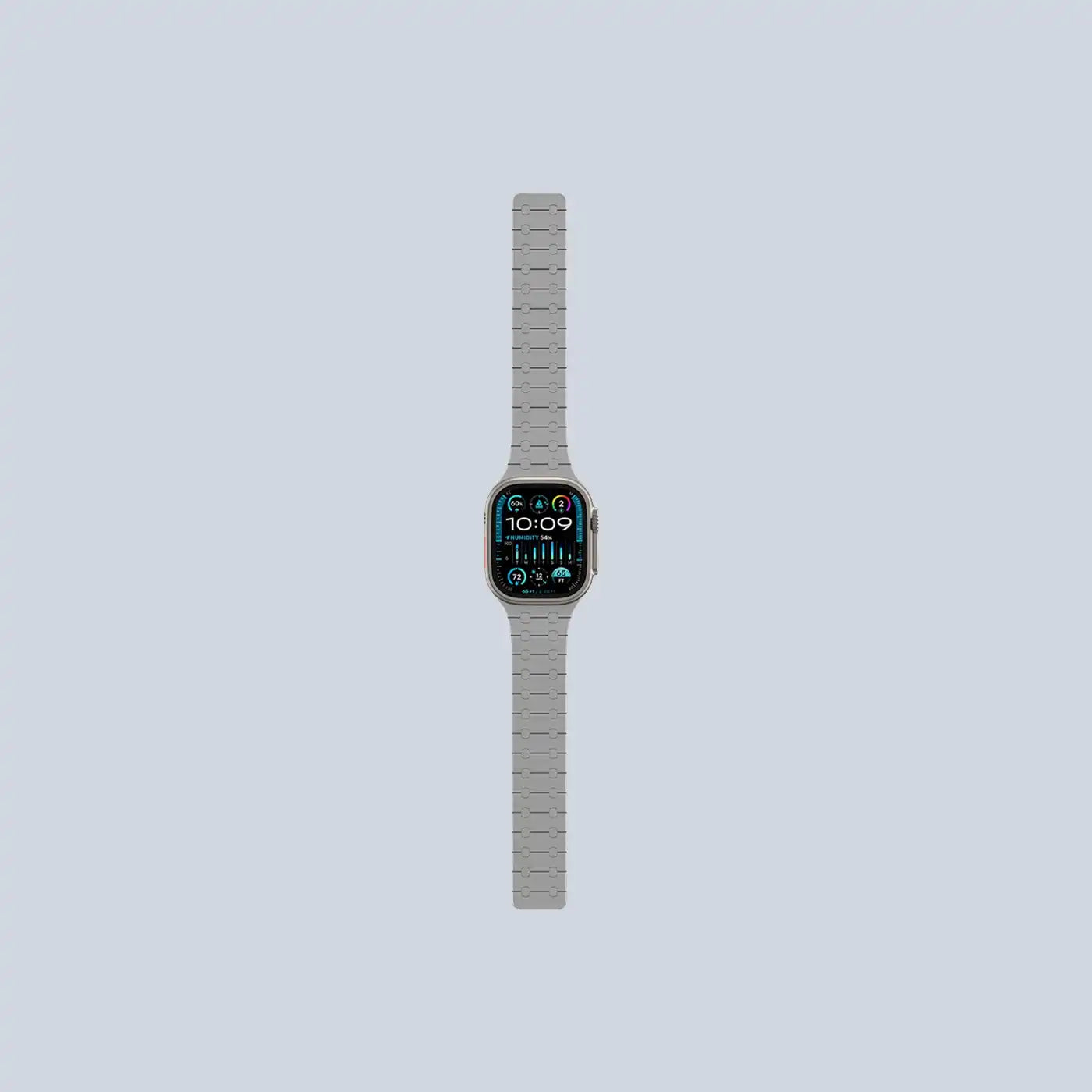 ⁦AmazingThing Smoothie Sport Band For Apple Watch 45/49 MM Gray⁩