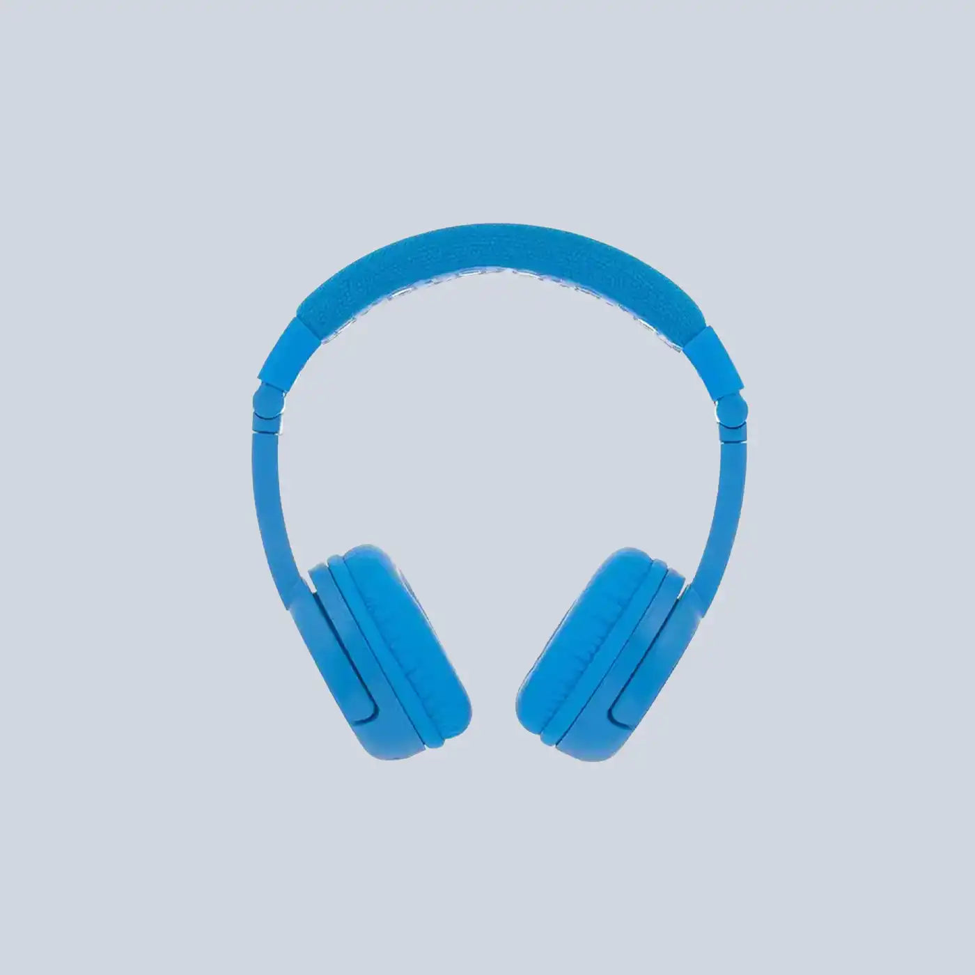 سماعات ⁦Buddyphones PlayPlus⁩ اللاسلكية - زرقاء