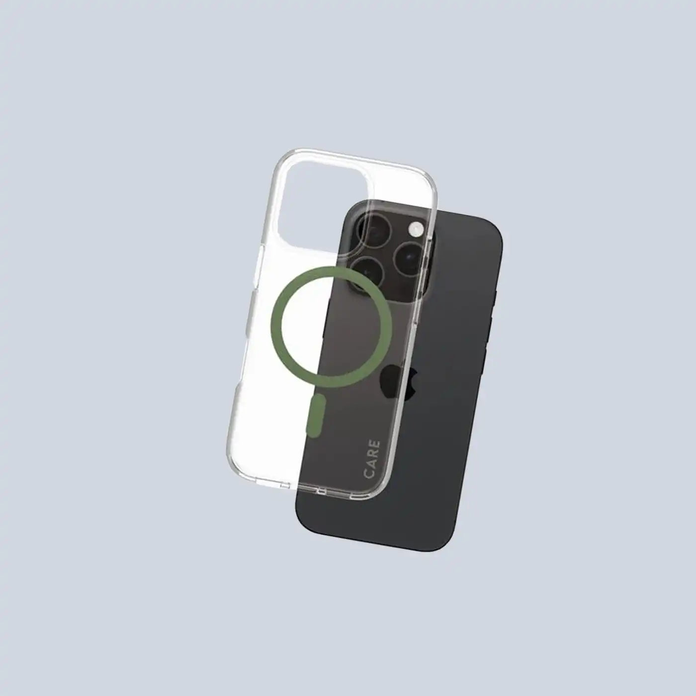 PanzerGlass  iPhone 16 Pro Max CARE Flagship Case Transparent  Green MagSafe