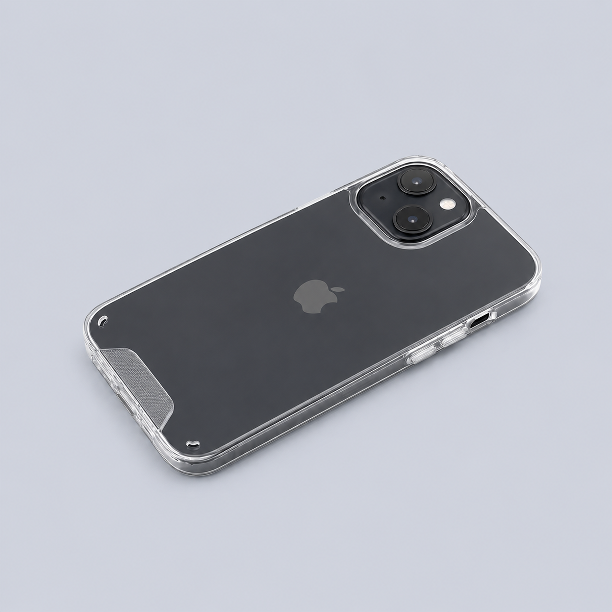 حافظة ⁦JCPAL DualPro⁩ لجهاز ⁦iPhone 13 -⁩ شفافة