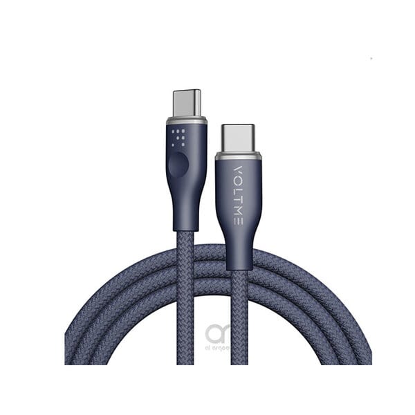 Voltme Powerlink Rugg Double Nylon Cable Type C to Type C 5A 1M 100W Emarker product photo