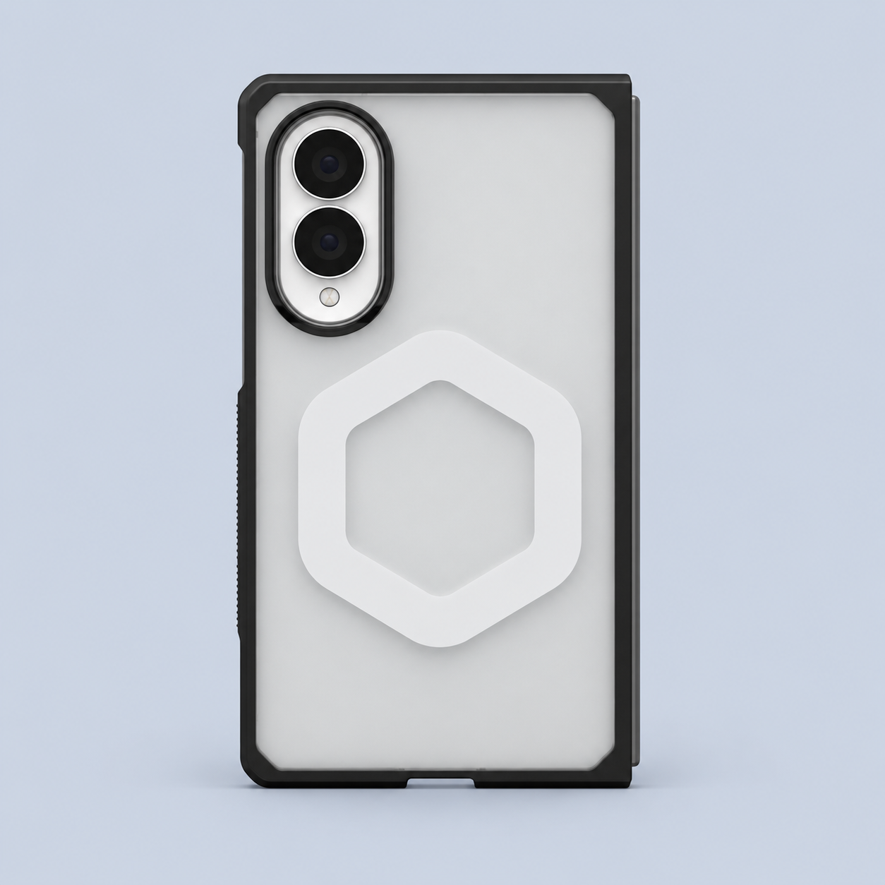 UAG Mouve Case for Samsung Galaxy Z Fold8  Magnetic - Frosted Clear / Black