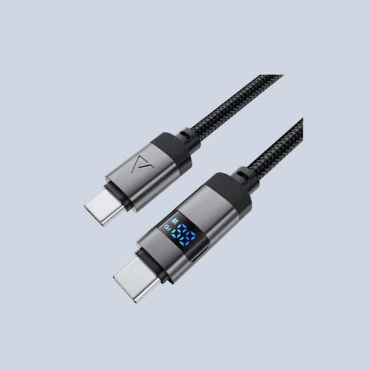 Acefast Charging Data Cable C15-03 USB-C to USB-C 60W product photo