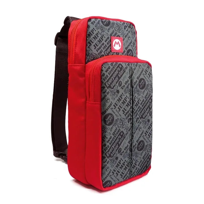 Nintendo Switch Go Pack Travel Sling Bag - Mario Edition