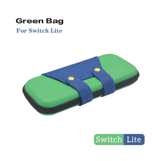 Nintendo Portable Case Storage Bag Hardshell Pouch for Lite Console - Blue Green