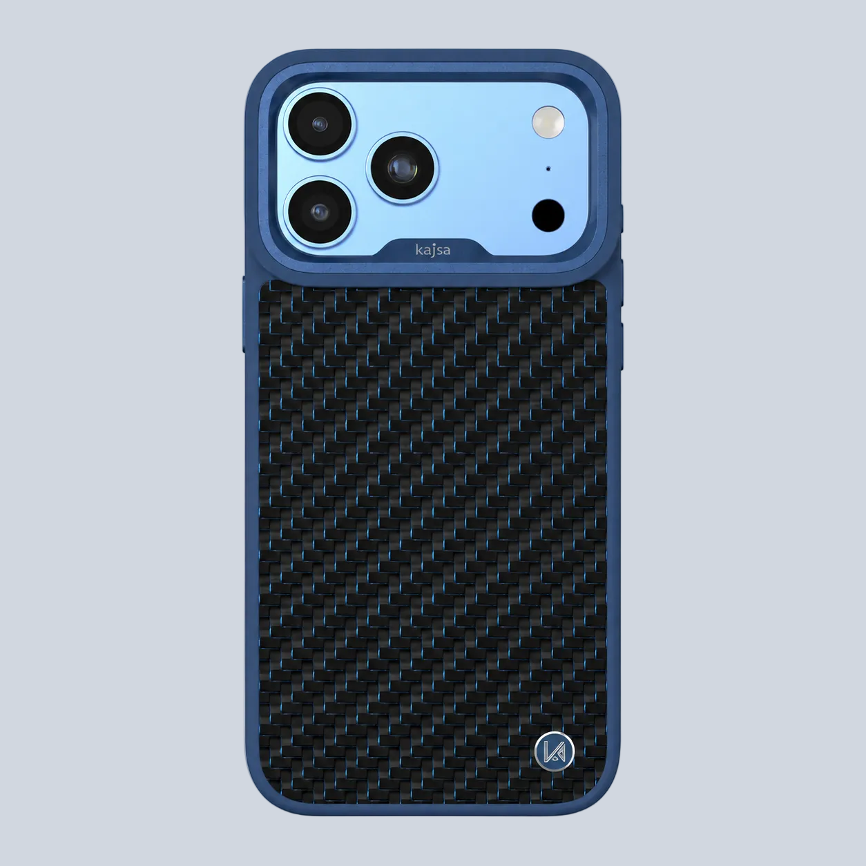 كاس ⁦iPhone 18 / 17 Pro⁩ من ⁦Kajsa -⁩ كربون فايبر