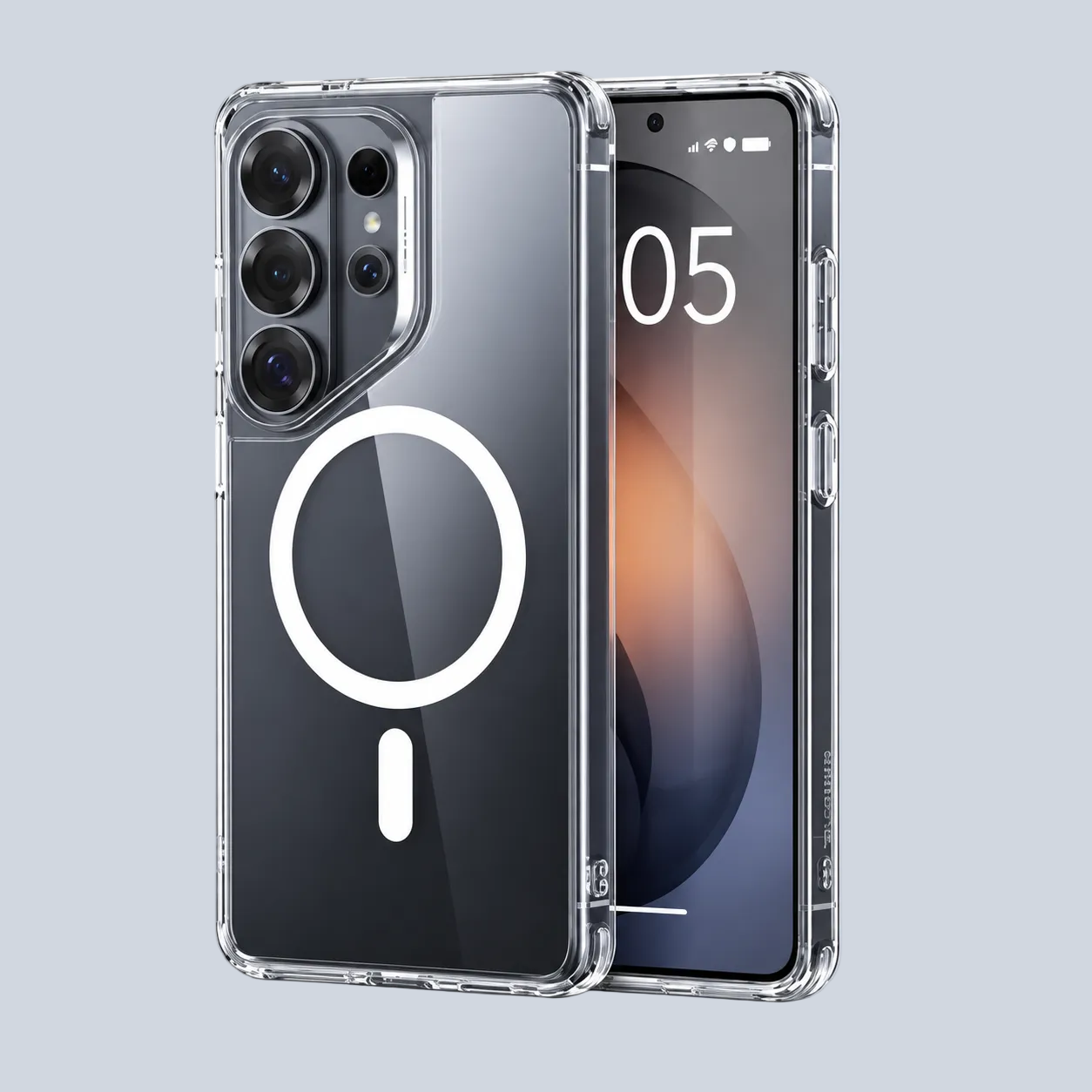 غطاء ⁦Samsung Galaxy S26 Ultra ESR CH HaloLock Mag Hybrid -⁩ شفاف