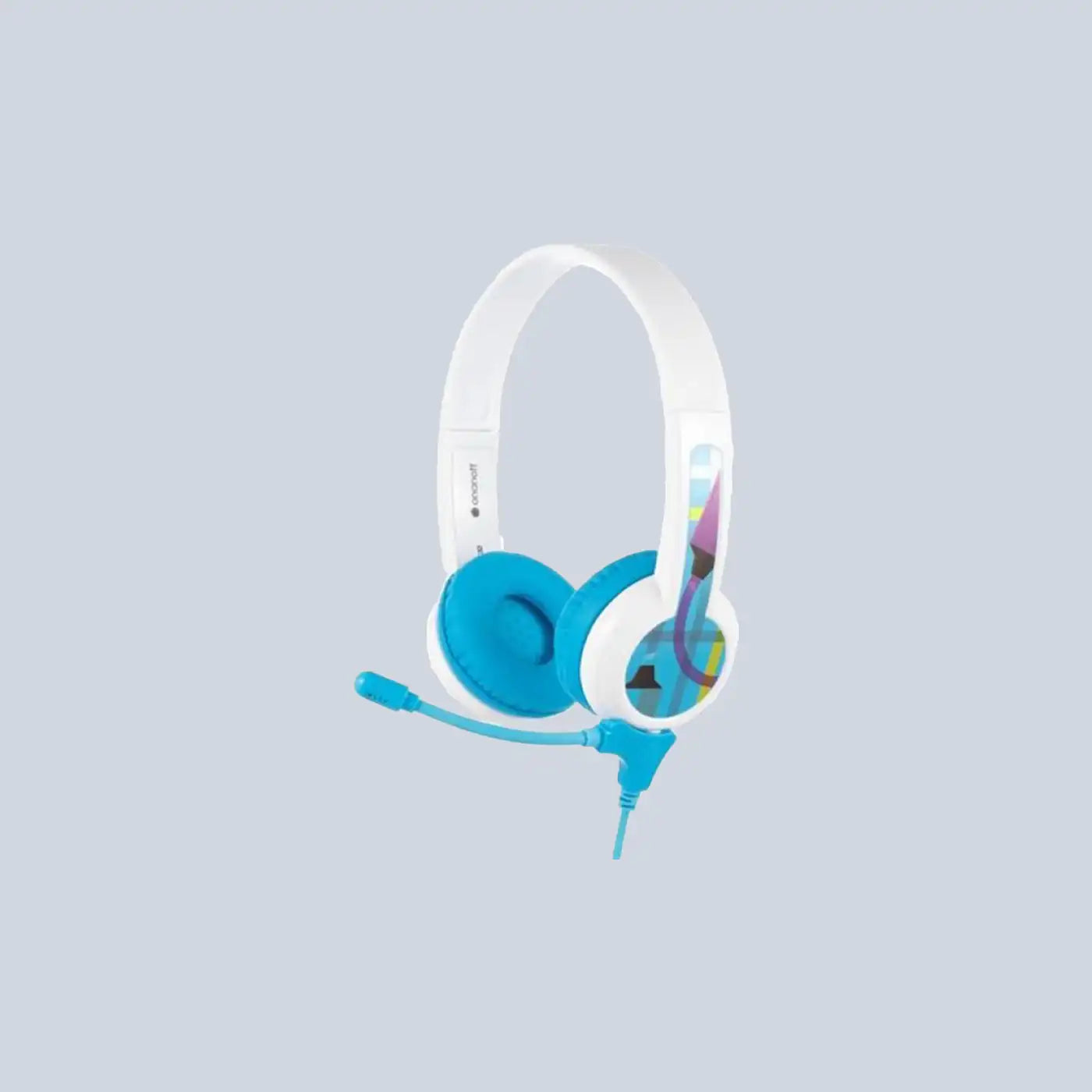 BuddyPhones ONANOFF StudyBuddy Headphones- Blue