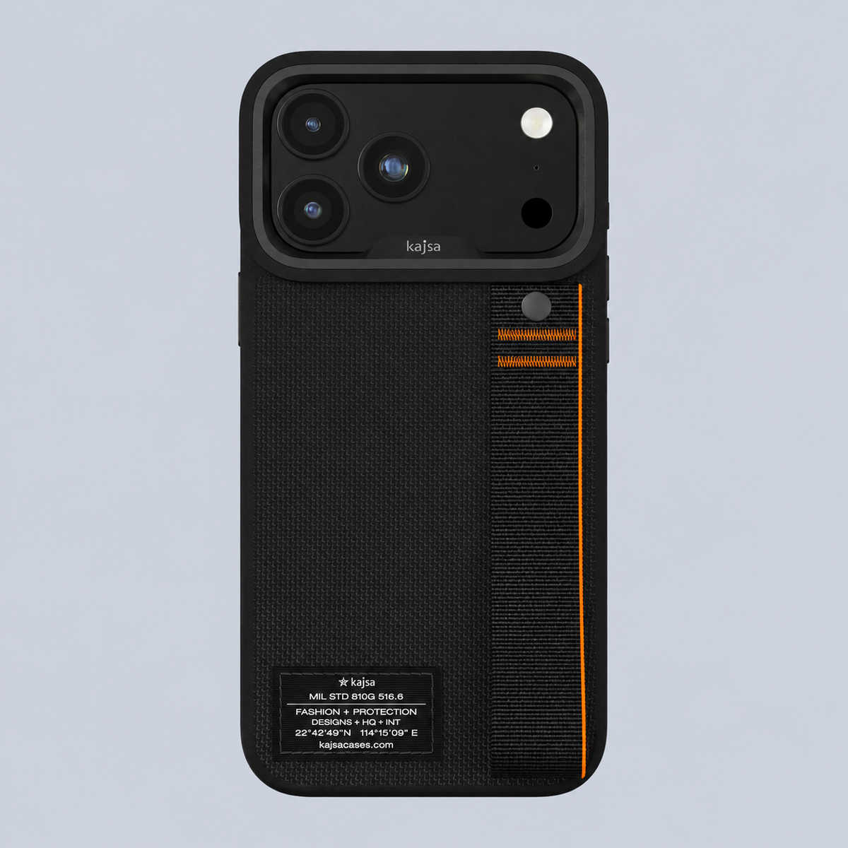 Kajsa iPhone 18/ 17 Pro Military Collection Strap O Ring