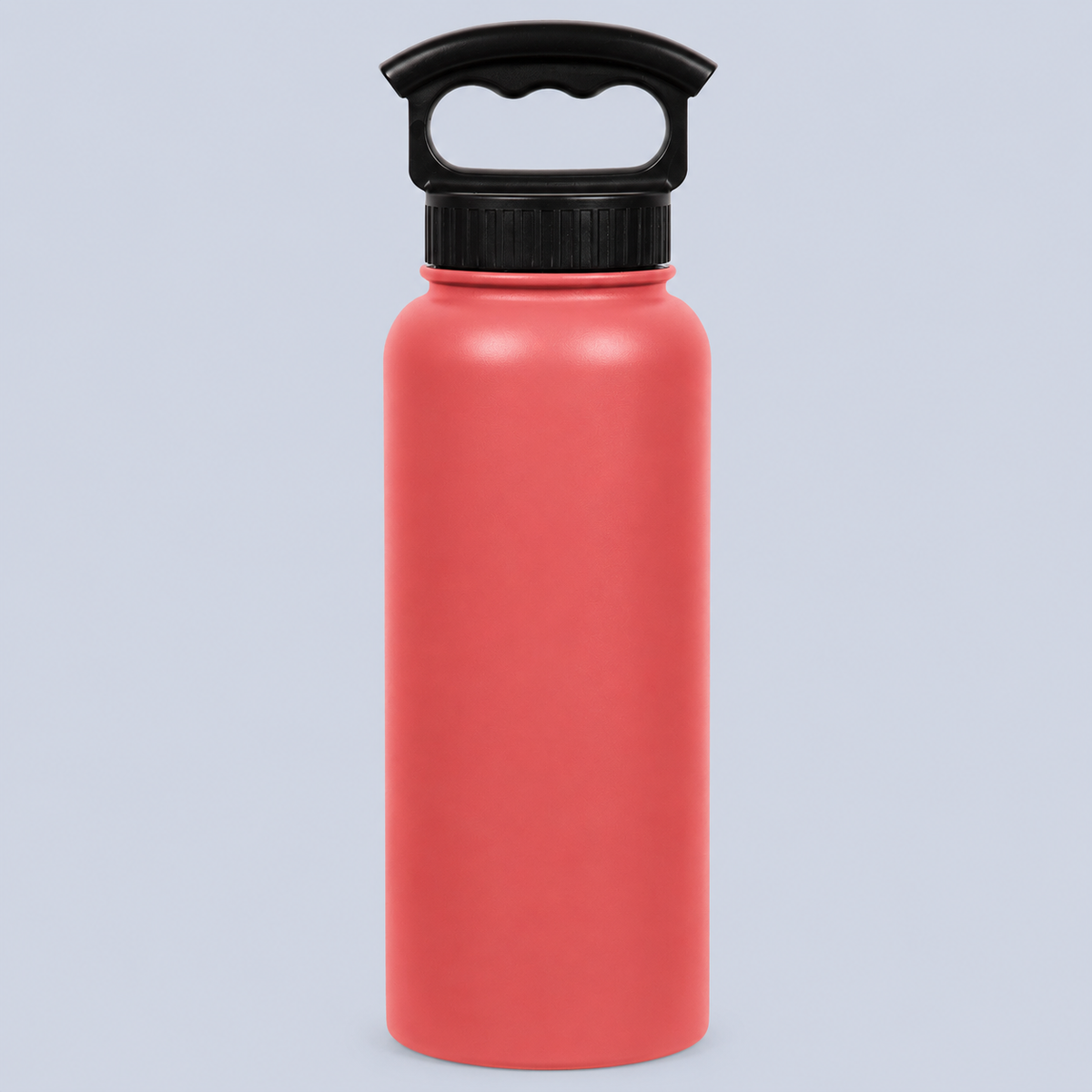 زجاجة ⁦FiftyFifty 34oz⁩ مع غطاء ثلاثي الأصابع - كورال