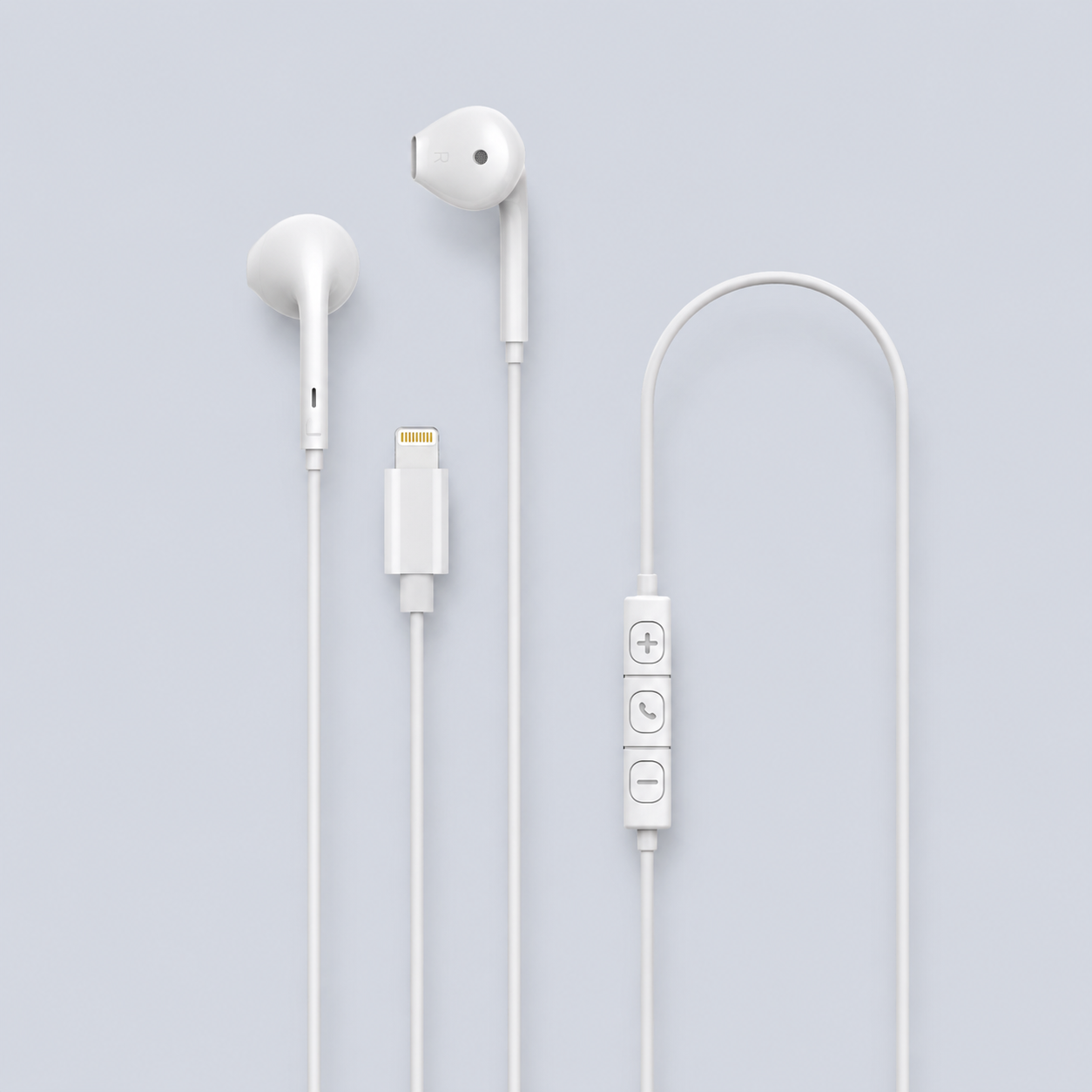 Puro Core Pro Earphones - White product photo