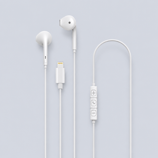 Puro Core Pro Earphones - White product photo