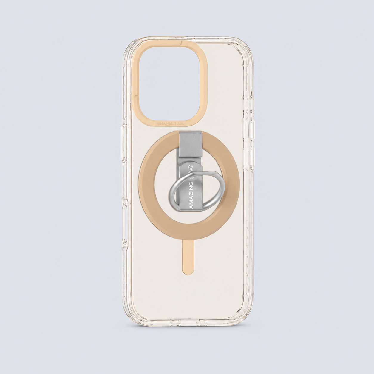 ⁦AmazingThing iPhone 16 PRO 6.3 TITAN PRO MAG GRIP DROP PROOF CASE -Rose Gold⁩