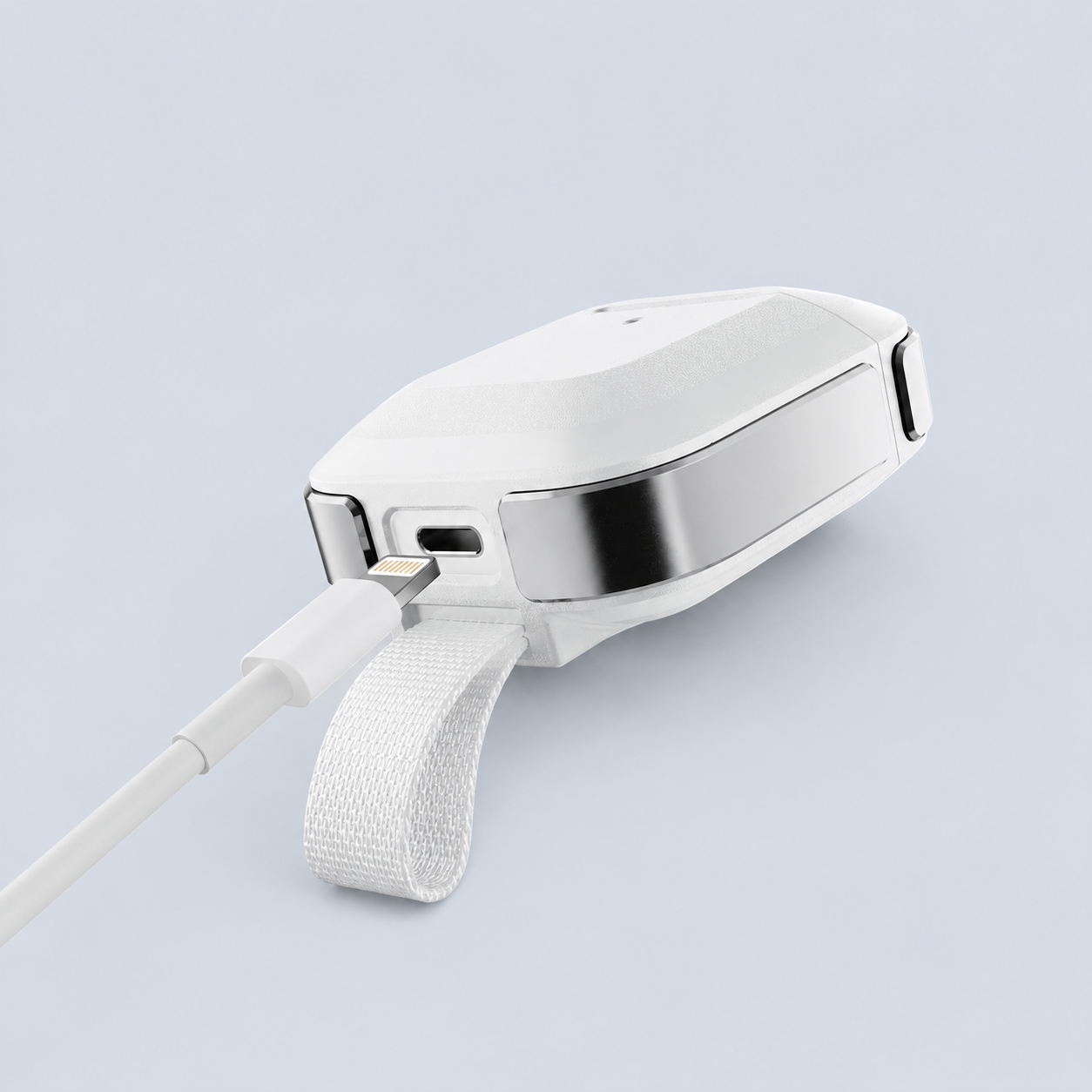 Raptic Trek for AirPods - Silver / White