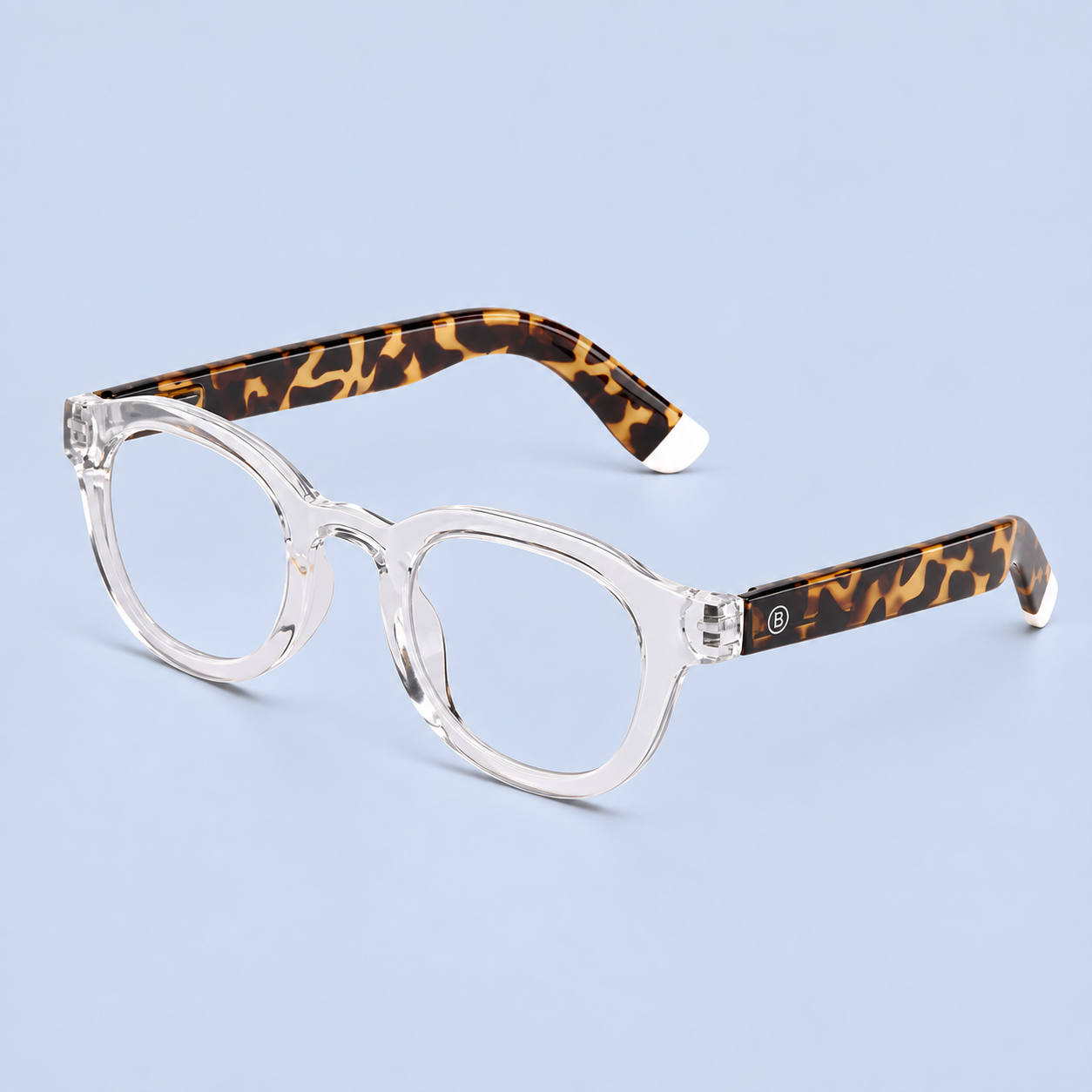 نظارات بارنر ⁦Blue Light Andy Glossy - Crystal Combi⁩