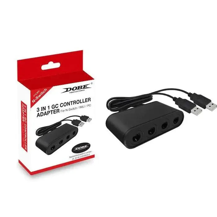 3 In 1 GC Controller Adapter for Nintendo Switch
