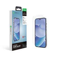 AmazingThing 15 pro max 6 7” 2 5d pure glass with sleeve packaging clear