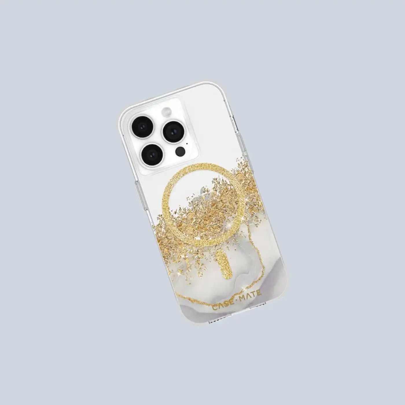 Case-Mate iPhone 15 Pro Karat Mobile Case with Magsafe- Marble