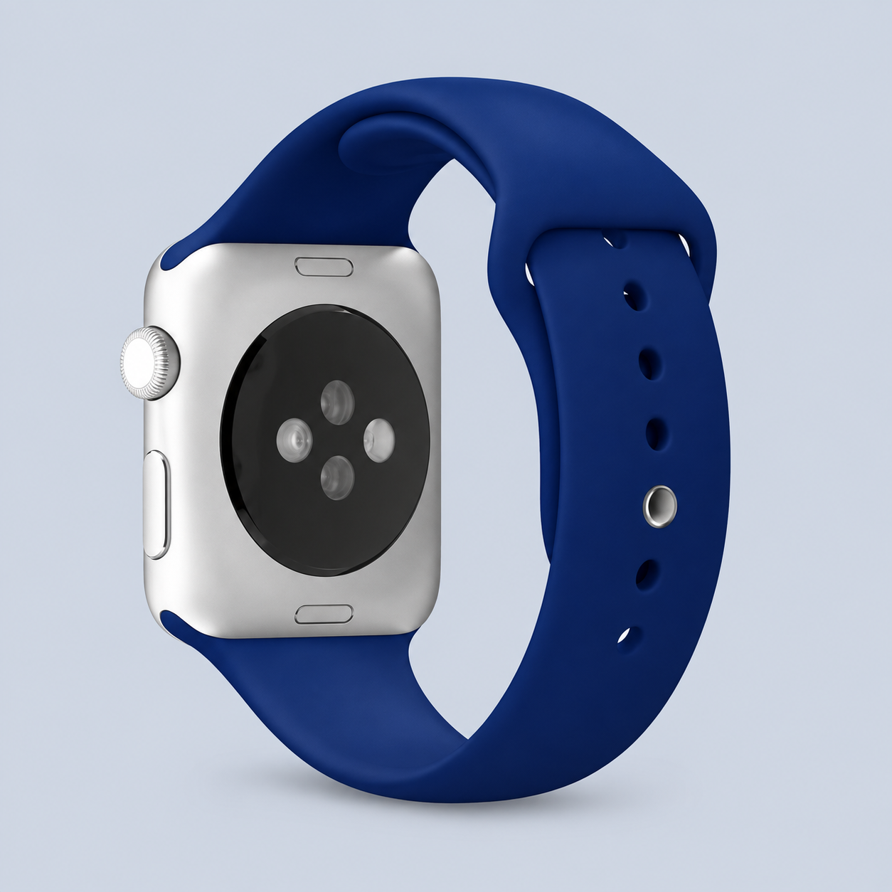 ⁦Puro Apple Watch Icon Silicone Band 42/44/45 mm-⁩أزرق