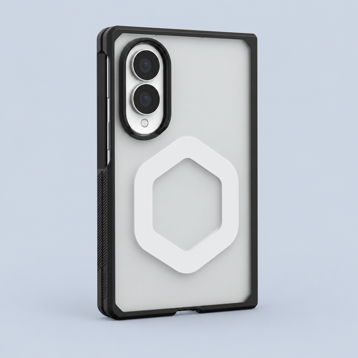 UAG Mouve Case for Samsung Galaxy Z Fold8  Magnetic - Frosted Clear / Black