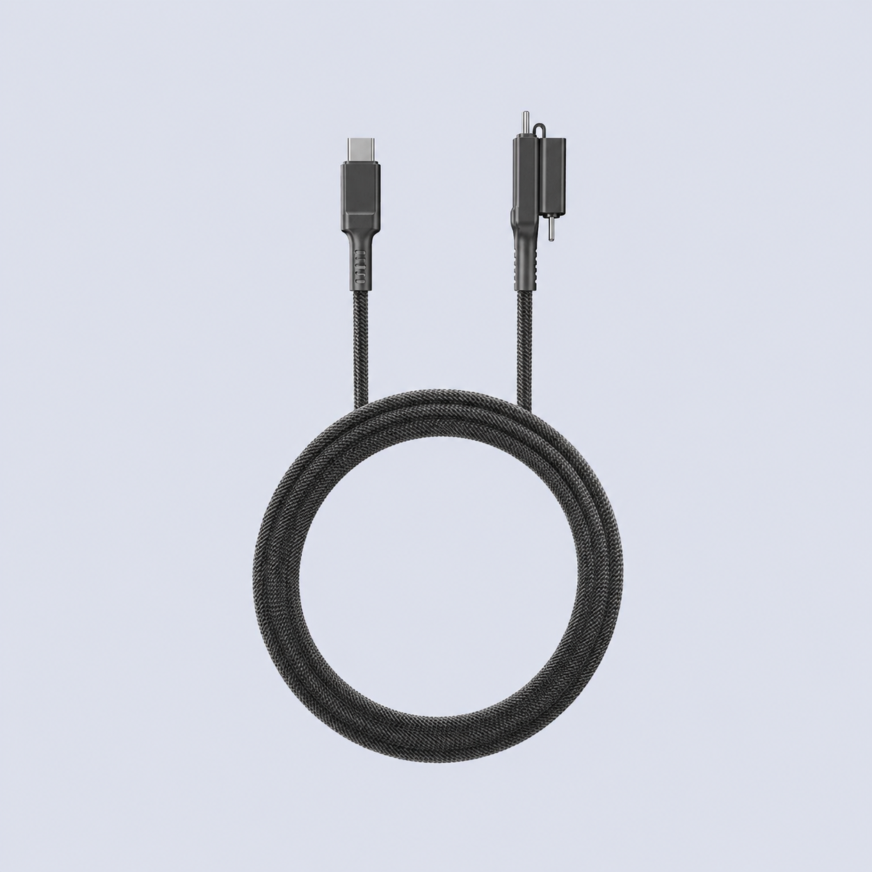 AmazingThing USB-C to USB-C + Lightning Cable  60W 2.0M - Black