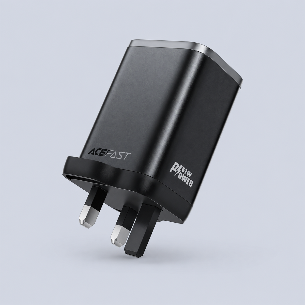Acefast Fast Charge Wall Charger PD67W GaN (2xUSB-C+USB-A) - Black