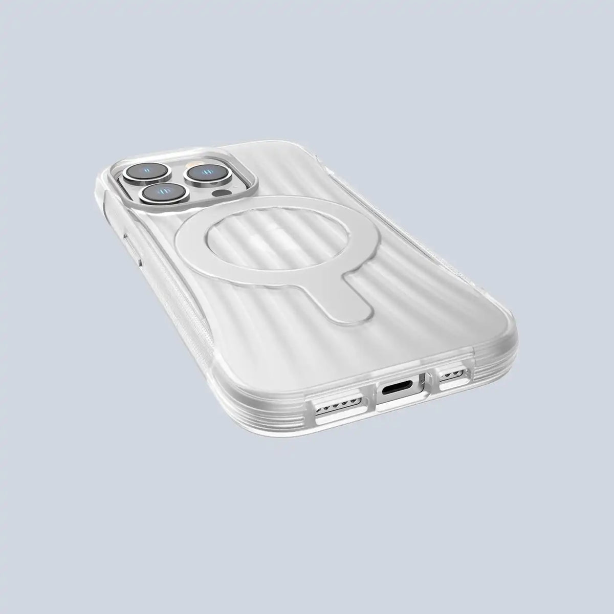 ⁦Raptic iPhone 14 Pro X-Doria Clutch MagSafe Back Cover Clear⁩