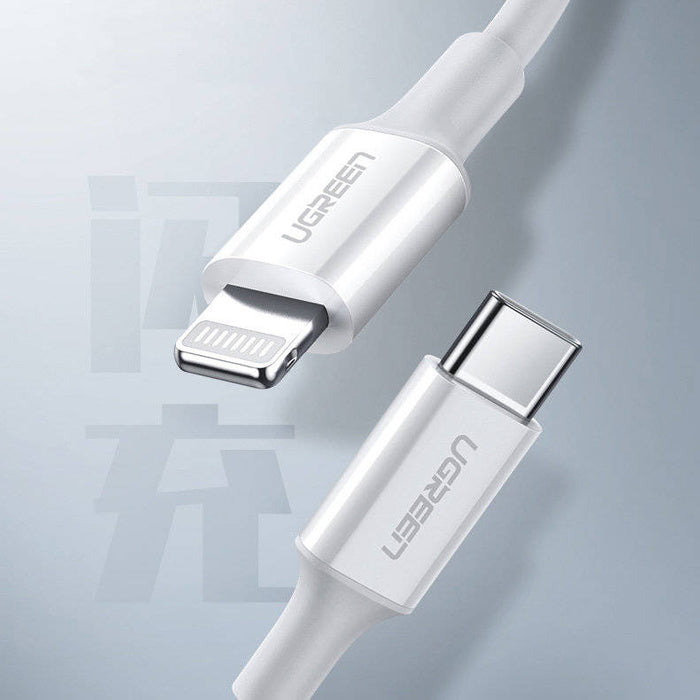 Ugreen cable MFi USB Type C cable - Lightning 3A 1 5 m white US171 additional product