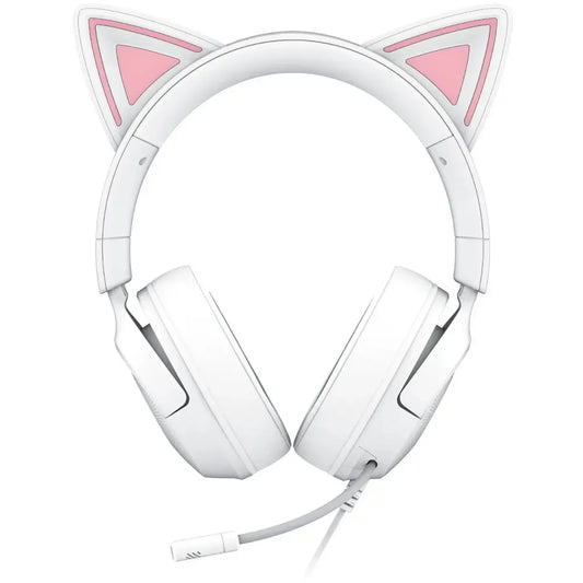 Razer Kraken Kitty V3 X - White Gaming Headset for Ultimate Audio Experience