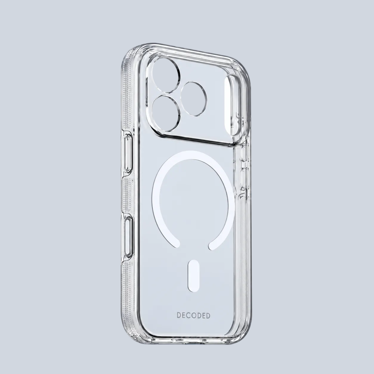 Decoded DropTec MagSafe Back Cover for iPhone 18 Pro Max / 17 Pro Max – Clear